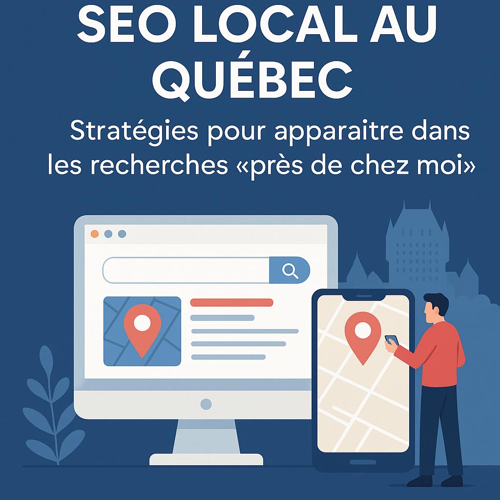 SEO local au Québec : stratégies pour apparaître dans les recherches “près de chez moi”